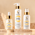 Brightening Essentials Trio - Aqua Élite Face Wash + Vit-C Éclat Serum + Clear Sun Defense SPF 50++