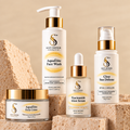 Clear Glow Routine - Aqua Élite Face Wash + Niacinamide Glow Serum + Aqua Élite Daily Crème + Clear Sun Defense SPF 50++