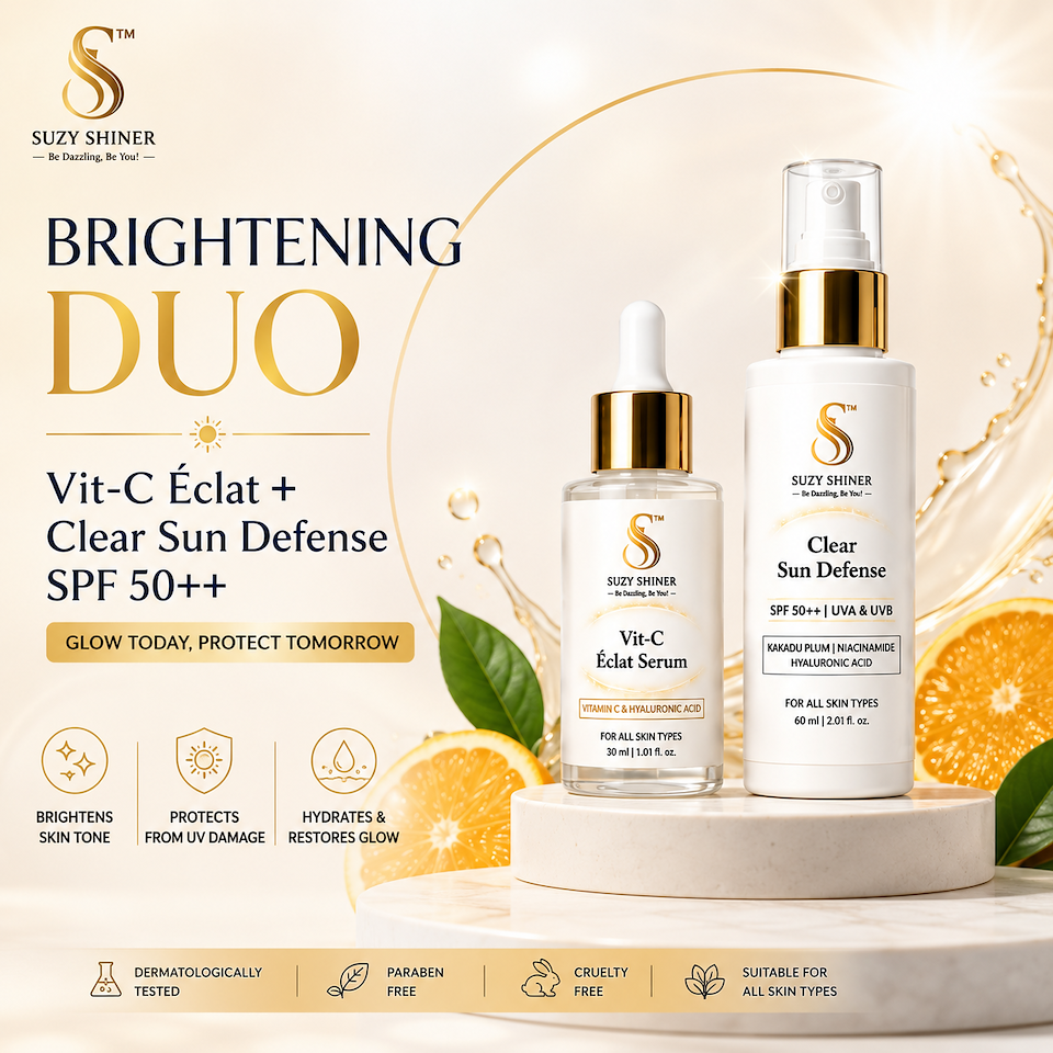 Brightening Duo - Vit-C Éclat + Clear Sun Defense SPF 50++